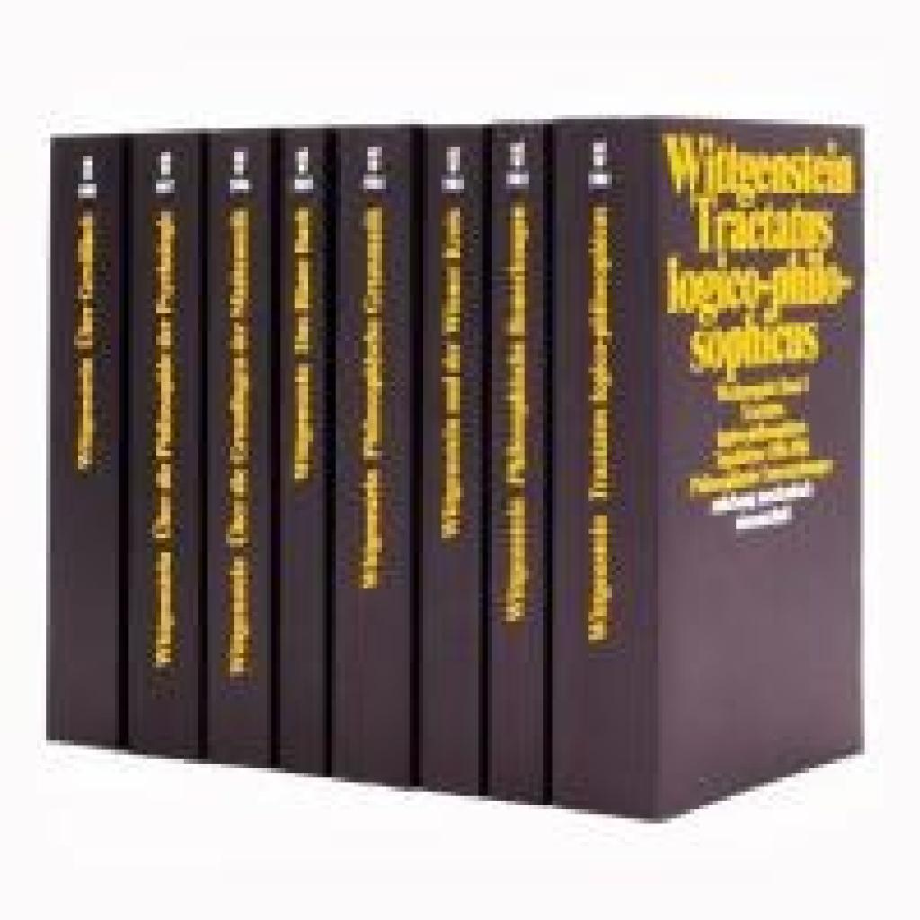 9783518099889 - Werkausgabe in 8 Bänden 8 Teile - Ludwig Wittgenstein Kartoniert (TB)