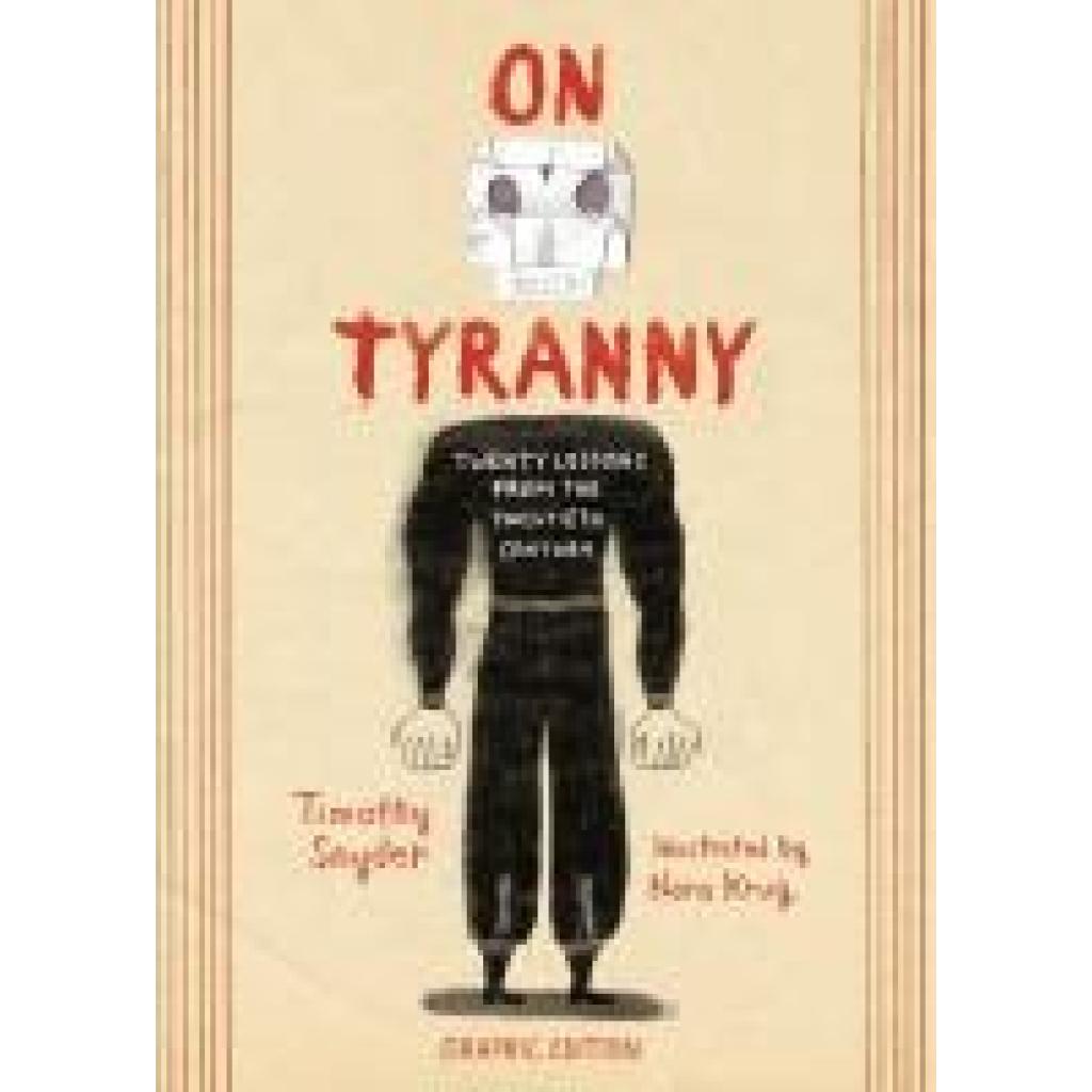 9781984860392 - On Tyranny Graphic Edition - Timothy Snyder Gebunden