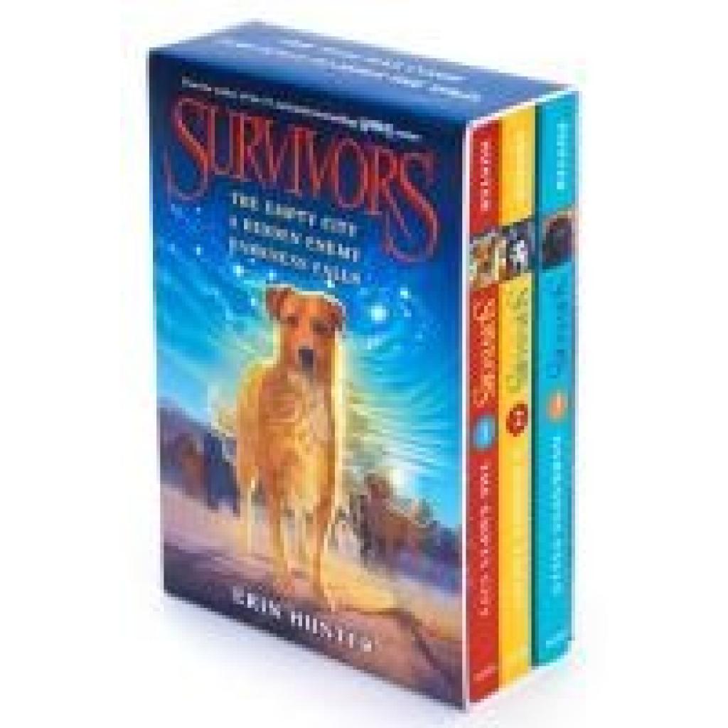 9780062342836 - Survivors Box Set 3 Vols - Erin Hunter Kartoniert (TB)