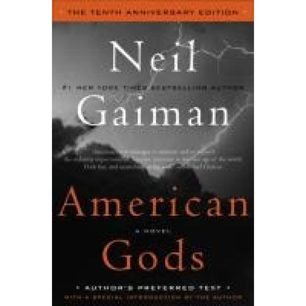9780062059888 - American Gods The Tenth Anniversary Edition - Neil Gaiman Gebunden