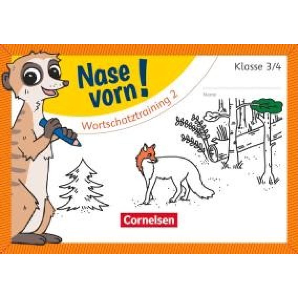9783464814086 - Nase vorn! - Deutsch - Übungshefte - 3 4 Schuljahr - Lisa Wegerle Kartoniert (TB)