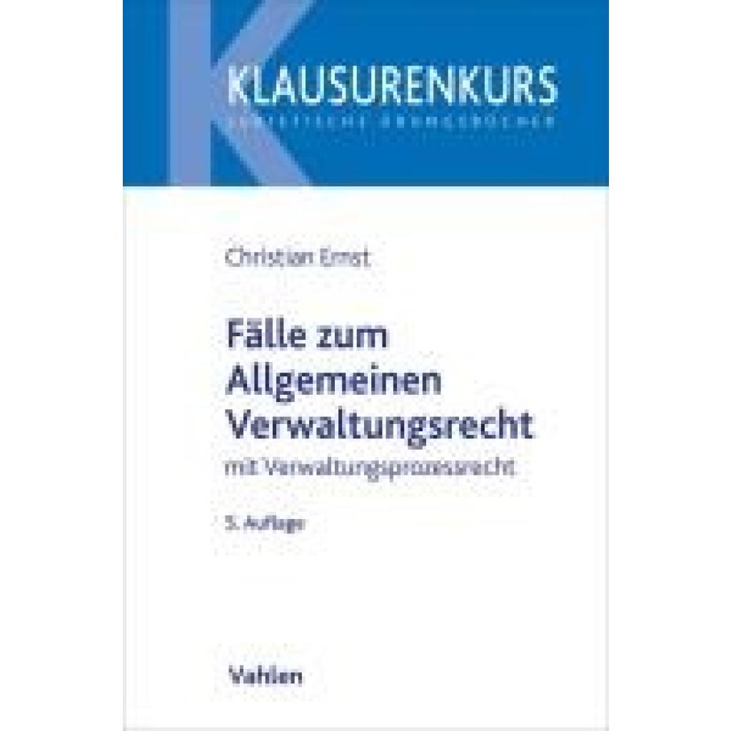 9783800671182 - Ernst Christian Fälle zum Allgemeinen Verwaltungsrecht