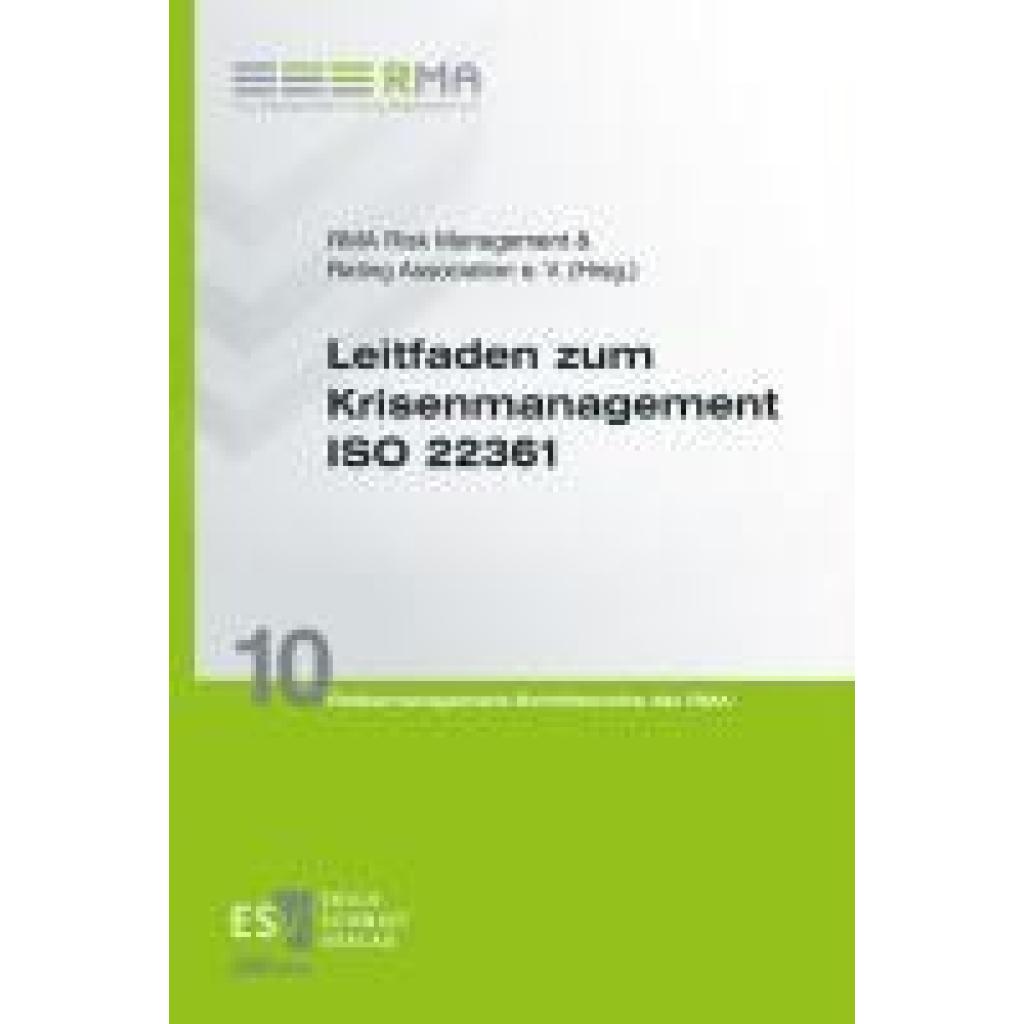 9783503237500 - Leitfaden zum Krisenmanagement ISO 22361 Kartoniert (TB)