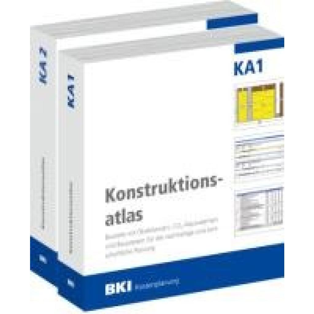 9783481047511 - BKI Konstruktionsatlas KA1 + KA2 9783481047511 - BKI Konstruktionsatlas KA1 + KA2