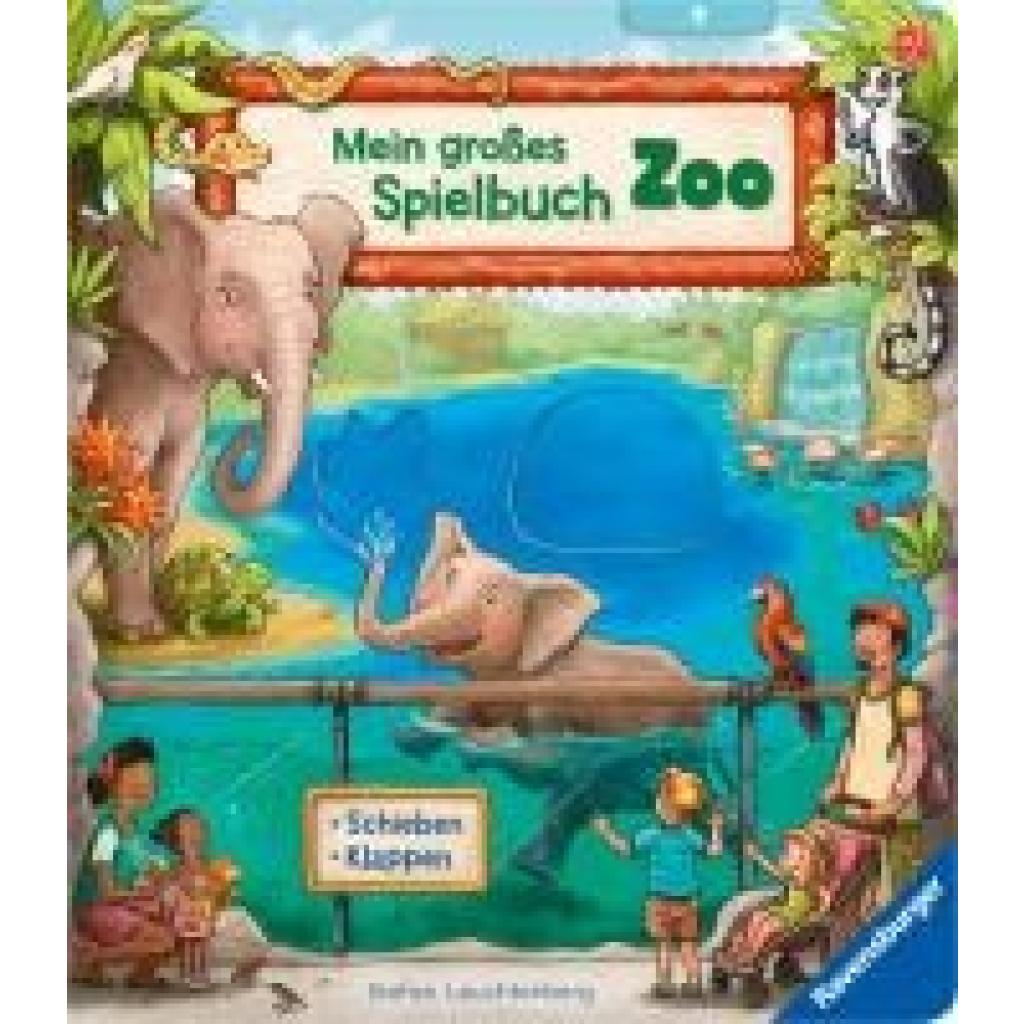 9783473419210 - Jacob Lieselotte Mein großes Spielbuch - Zoo