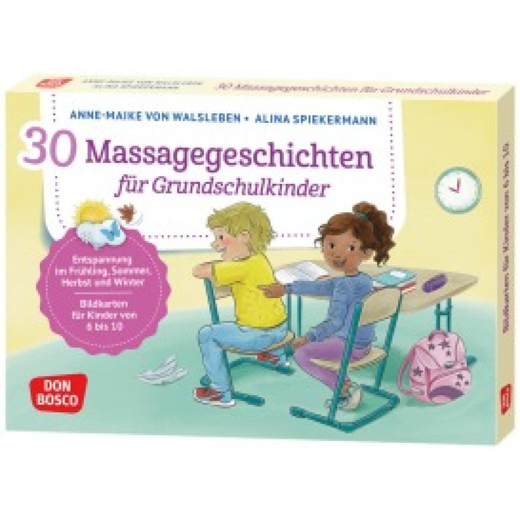 4260694922309 - 30 Massagegeschichten für Grundschulkinder - Anne-Maike von Walsleben Box