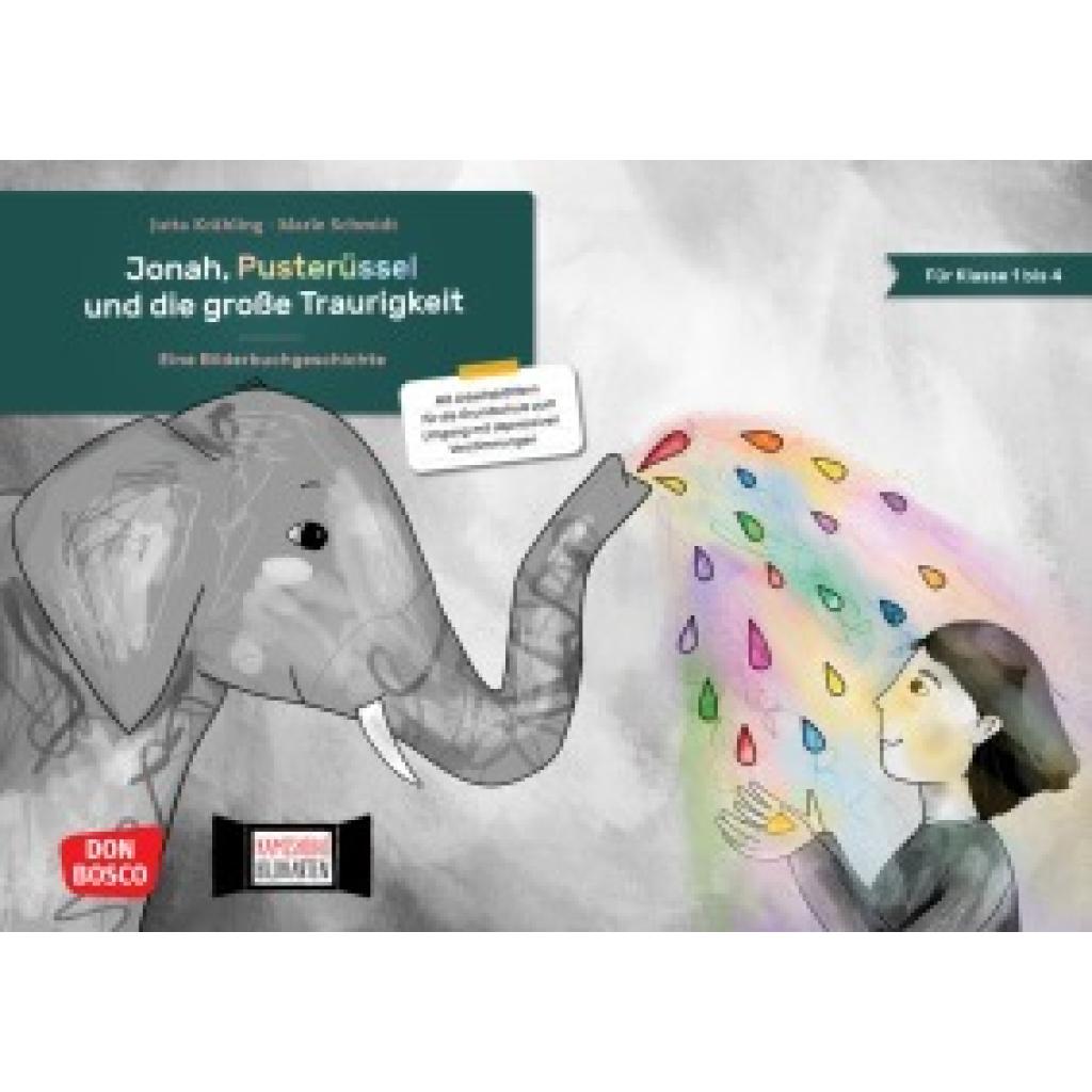 4260694922187 - Krähling Jutta Jonah Pusterüssel und die große Traurigkeit Kamishibai Bildkartenset 4260694922187 - Krähling Jutta Jonah Pusterüssel und die große Traurigkeit Kamishibai Bildkartenset