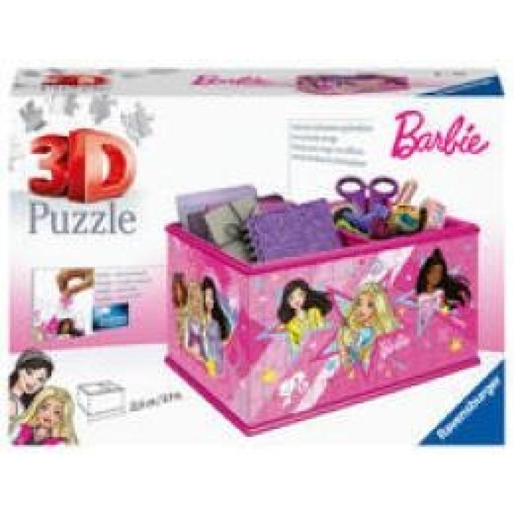 4005556115846 - Ravensburger 3D Puzzle 11584 - Aufbewahrungsbox Barbie - Praktischer Organizer für Barbie Fans - Geschenkidee für Erwachsene und Kinder ab 8 Jahren 4005556115846 - Ravensburger 3D Puzzle 11584 - Aufbewahrungsbox Barbie - Praktischer Organizer für Barbie Fans - Geschenkidee für Erwachsene und Kinder ab 8 Jahren