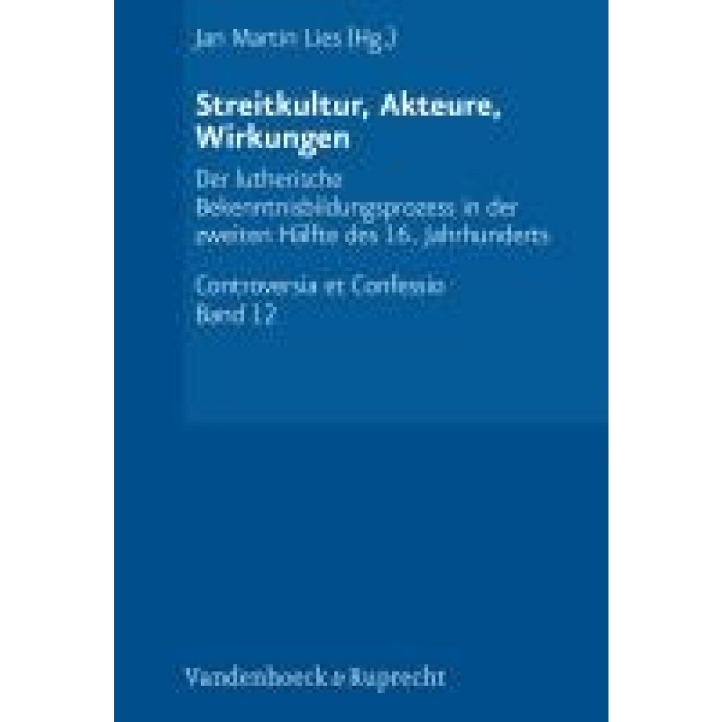 9783525562055 - Streitkultur Akteure Wirkungen