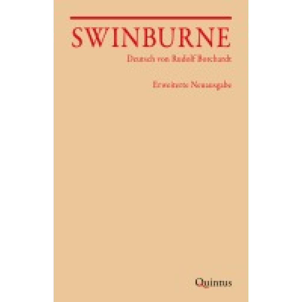 9783969820384 - Borchardt Rudolf Swinburne 9783969820384 - Borchardt Rudolf Swinburne