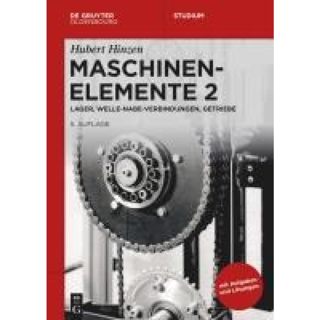 9783110746983 - Hinzen Hubert Maschinenelemente 2