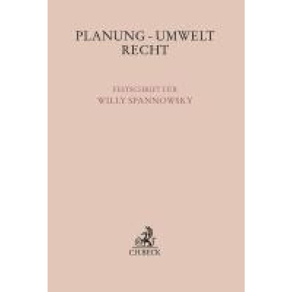 9783406820588 - Planung - Umwelt - Recht
