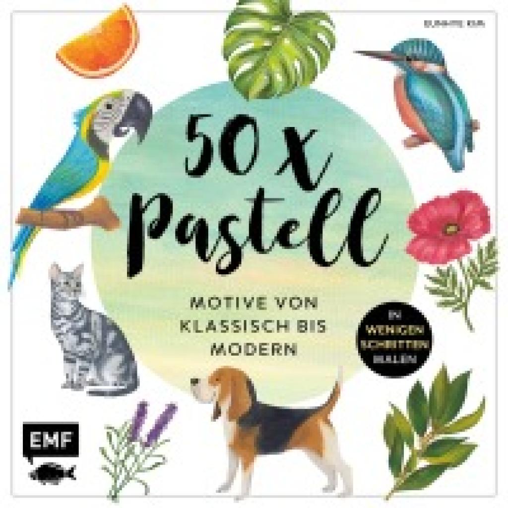 9783960932895 - 50 x Pastell - Motive von klassisch bis modern - Eunhye Kim Kartoniert (TB)