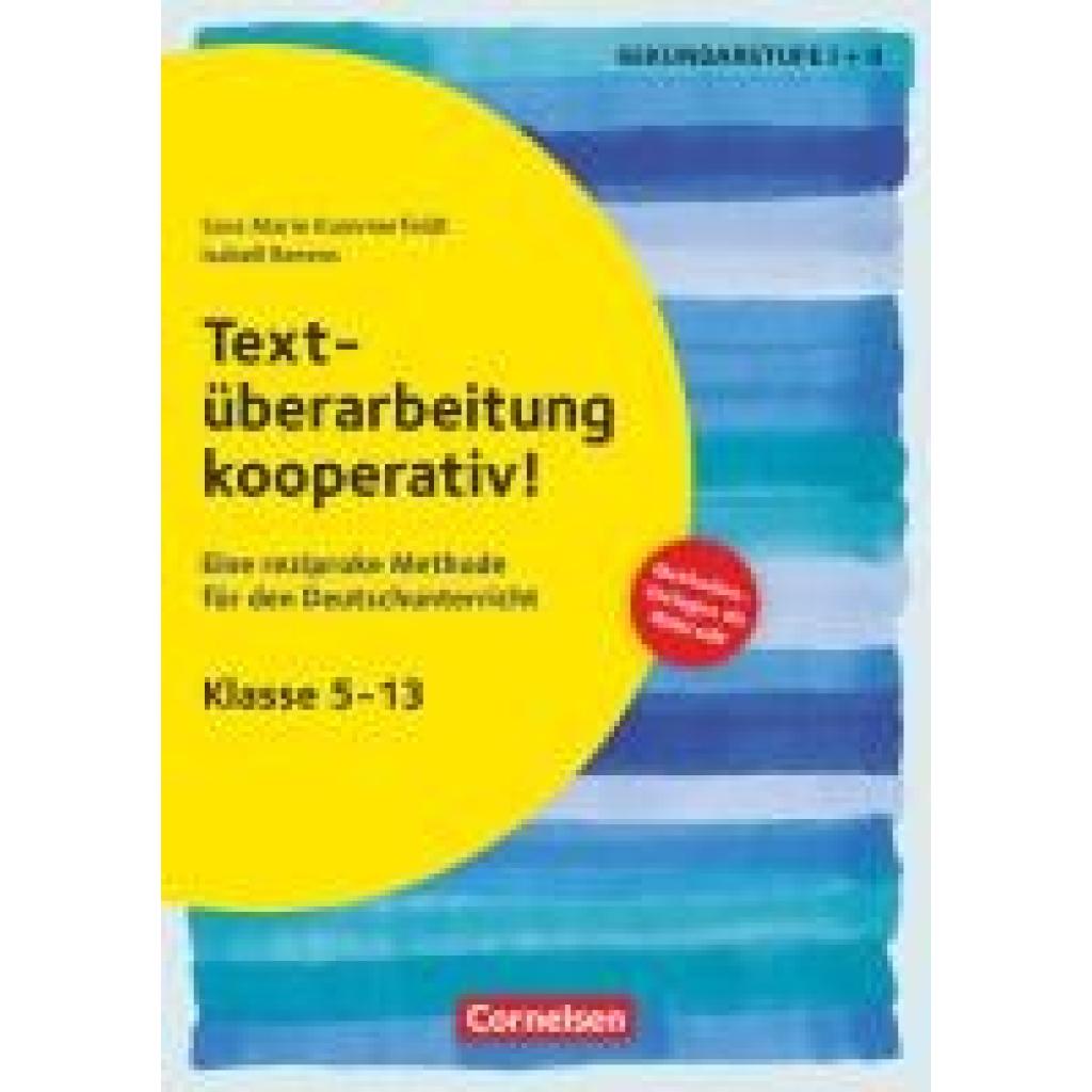 9783589169658 - Kummerfeldt Sara Marie Textüberarbeitung kooperativ! - Eine reziproke Methode für den Deutschunterricht Klasse 5-13