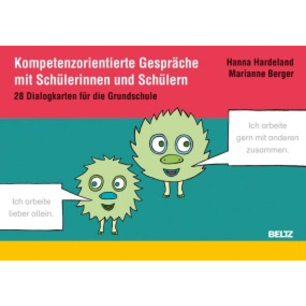 9783407630384 - Kompetenzorientierte Gespräche mit Schülerinnen und Schülern - Hanna Hardeland Marianne Berger Box