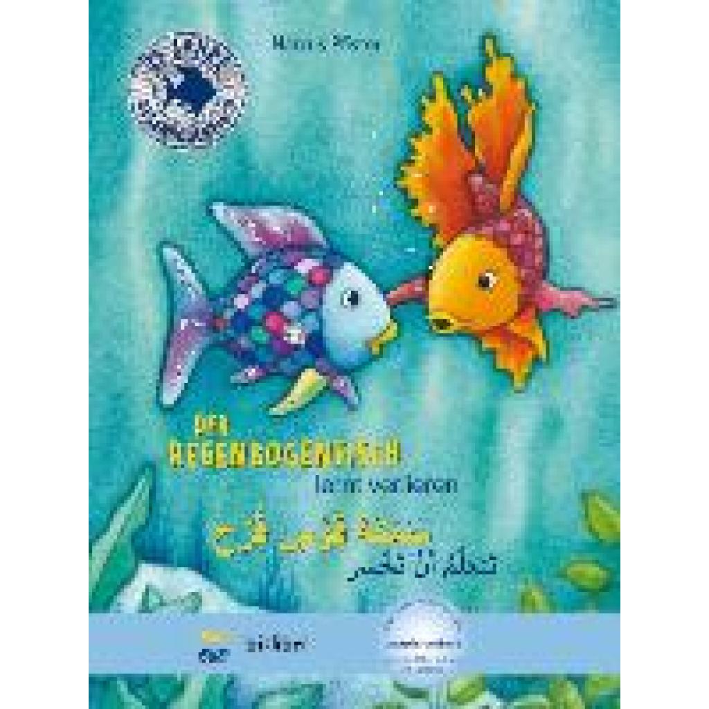 9783190795987 - Bilderbücher in zwei Sprachen   Der Regenbogenfisch lernt verlieren Deutsch-Arabisch - Marcus Pfister Gebunden