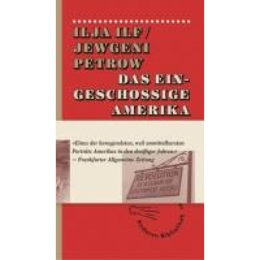 9783847713203 - Das eingeschossige Amerika - Ilja Ilf Jewgenij Petrov Gebunden
