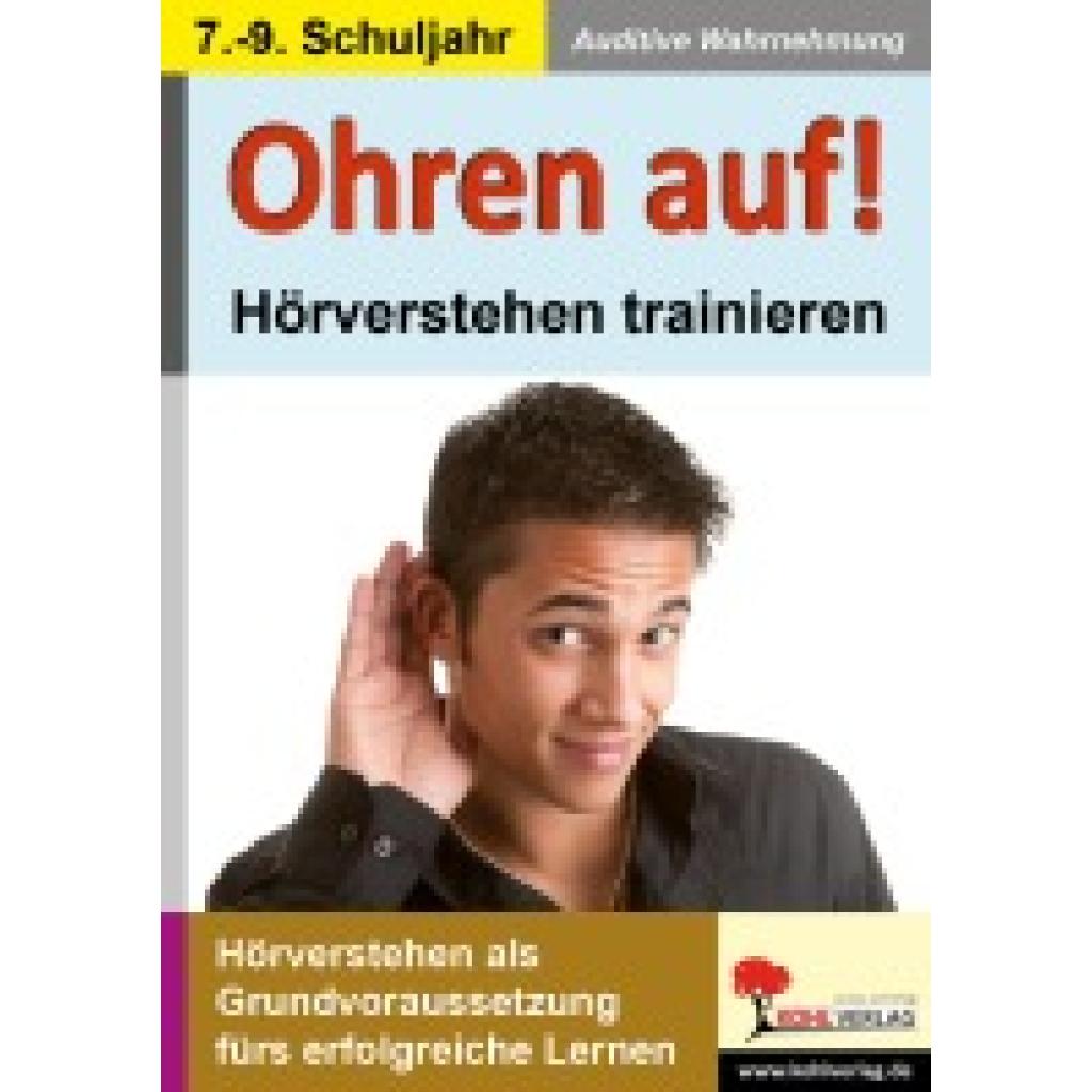9783866324039 - Ohren auf! - Hörverstehen trainieren   Klasse 7-9 Kartoniert (TB)