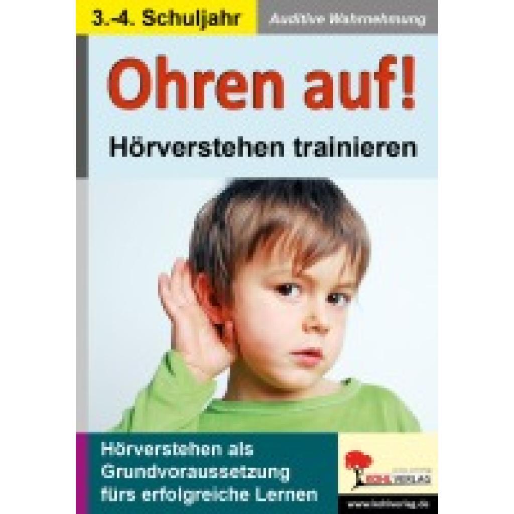9783866323995 - Ohren auf! - Hörverstehen trainieren - 3-4 Schuljahr Kartoniert (TB) 9783866323995 - Ohren auf! - Hörverstehen trainieren - 3-4 Schuljahr Kartoniert (TB)