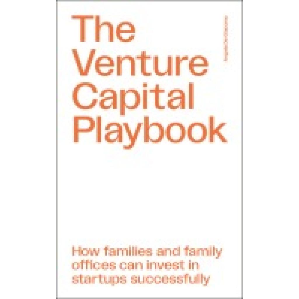 9783962512088 - The Venture Capital Playbook
