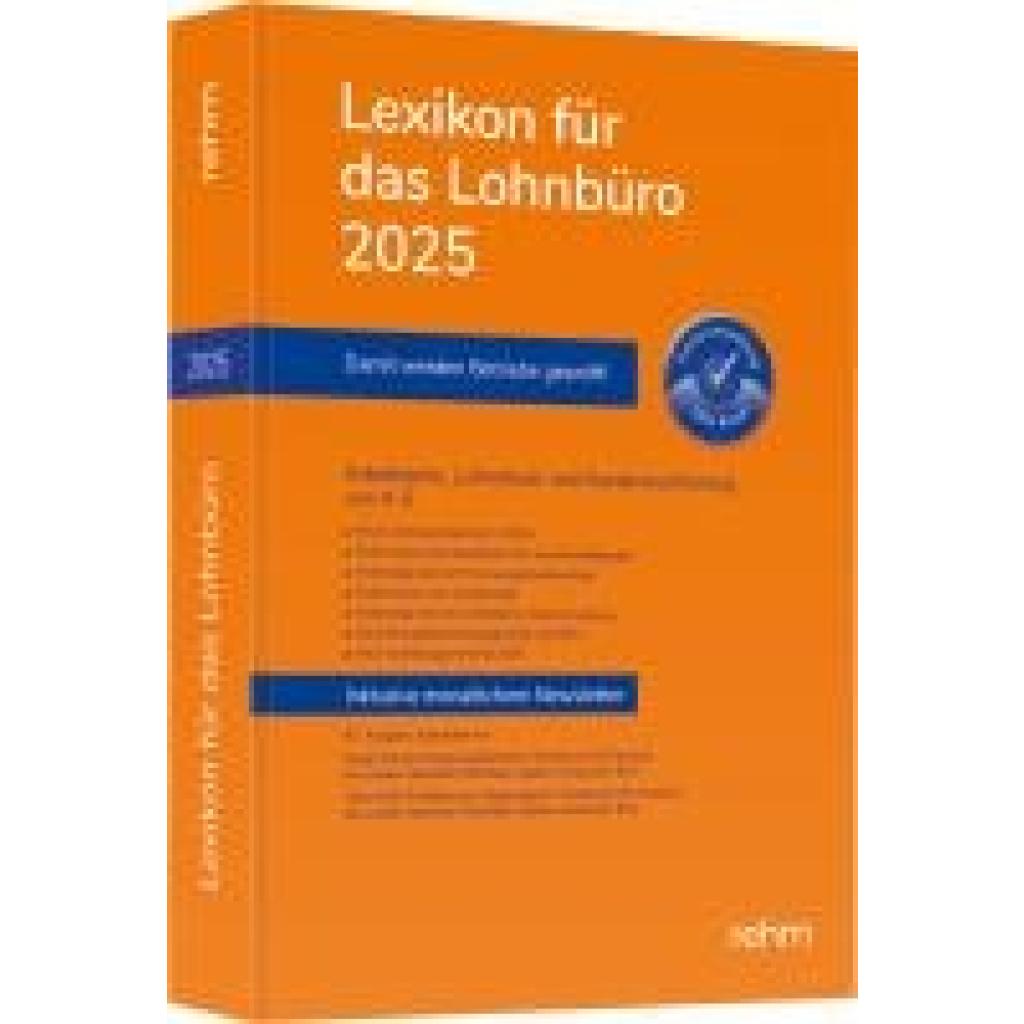 9783807328942 - Schönfeld Wolfgang Lexikon für das Lohnbüro 2025 9783807328942 - Schönfeld Wolfgang Lexikon für das Lohnbüro 2025
