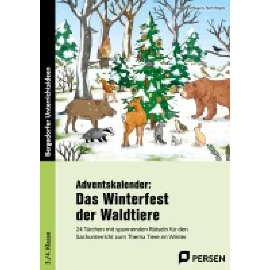 9783403211921 - Kirschbaum Klara Adventskalender Das Winterfest der Waldtiere 9783403211921 - Kirschbaum Klara Adventskalender Das Winterfest der Waldtiere
