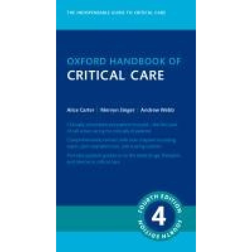 9780199688876 - Carter Alice Oxford Handbook of Critical Care Medicine 4e 9780199688876 - Carter Alice Oxford Handbook of Critical Care Medicine 4e