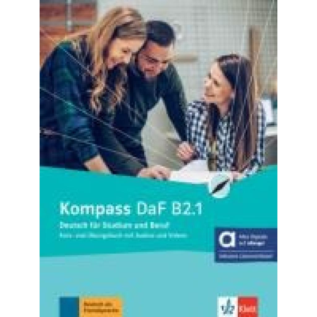 9783126700054 - Kompass DaF B21 - Hybride Ausgabe allango m 1 Beilage - Birgit Braun Nadja Fügert Friederike Jin Kartoniert (TB)