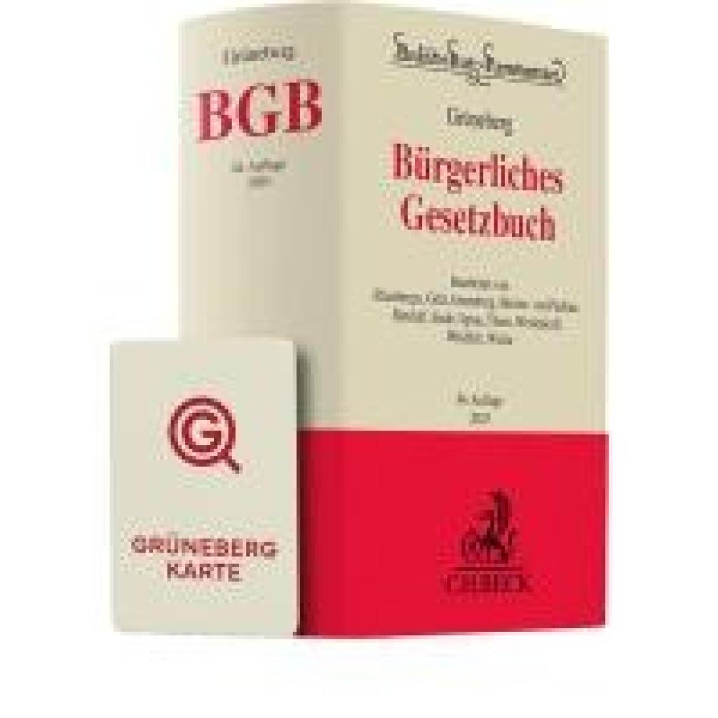 9783406832000 - Grüneberg BGB Chat-Book 2025 9783406832000 - Grüneberg BGB Chat-Book 2025