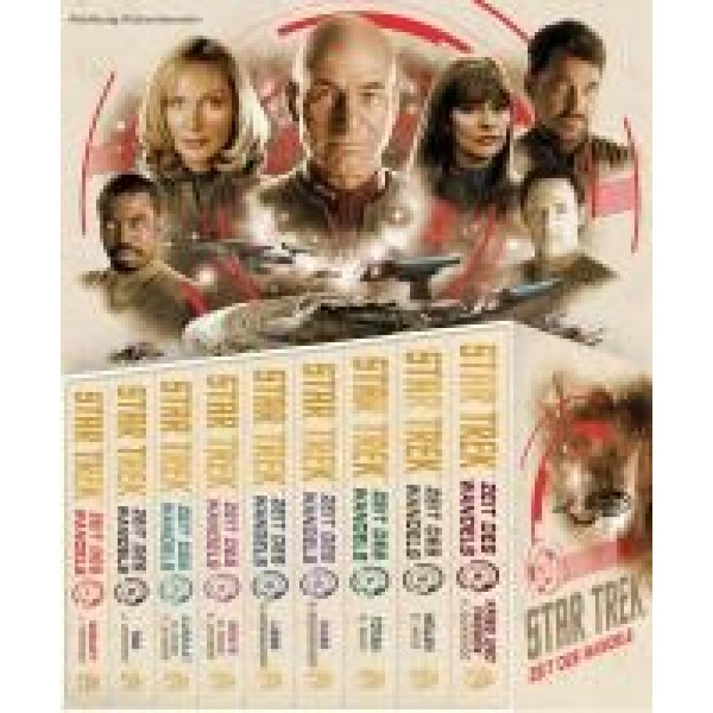 9783986664473 - Decandido Keith R A Star Trek - Zeit des Wandels | Band 1 bis 9 im Boxset - inklusive 9 Miniprints