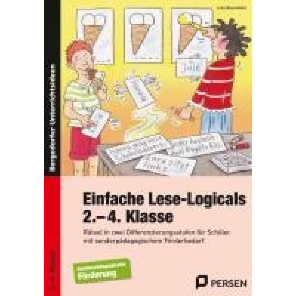 9783403200413 - Einfache Lese-Logicals - 2-4 Klasse - Julia Rosendahl Kartoniert (TB)