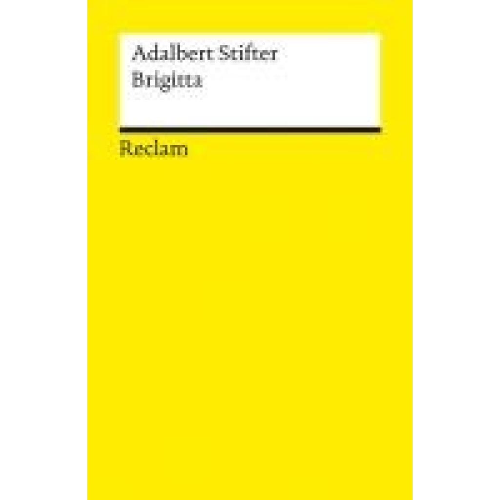 9783150145630 - Brigitta - Adalbert Stifter Taschenbuch