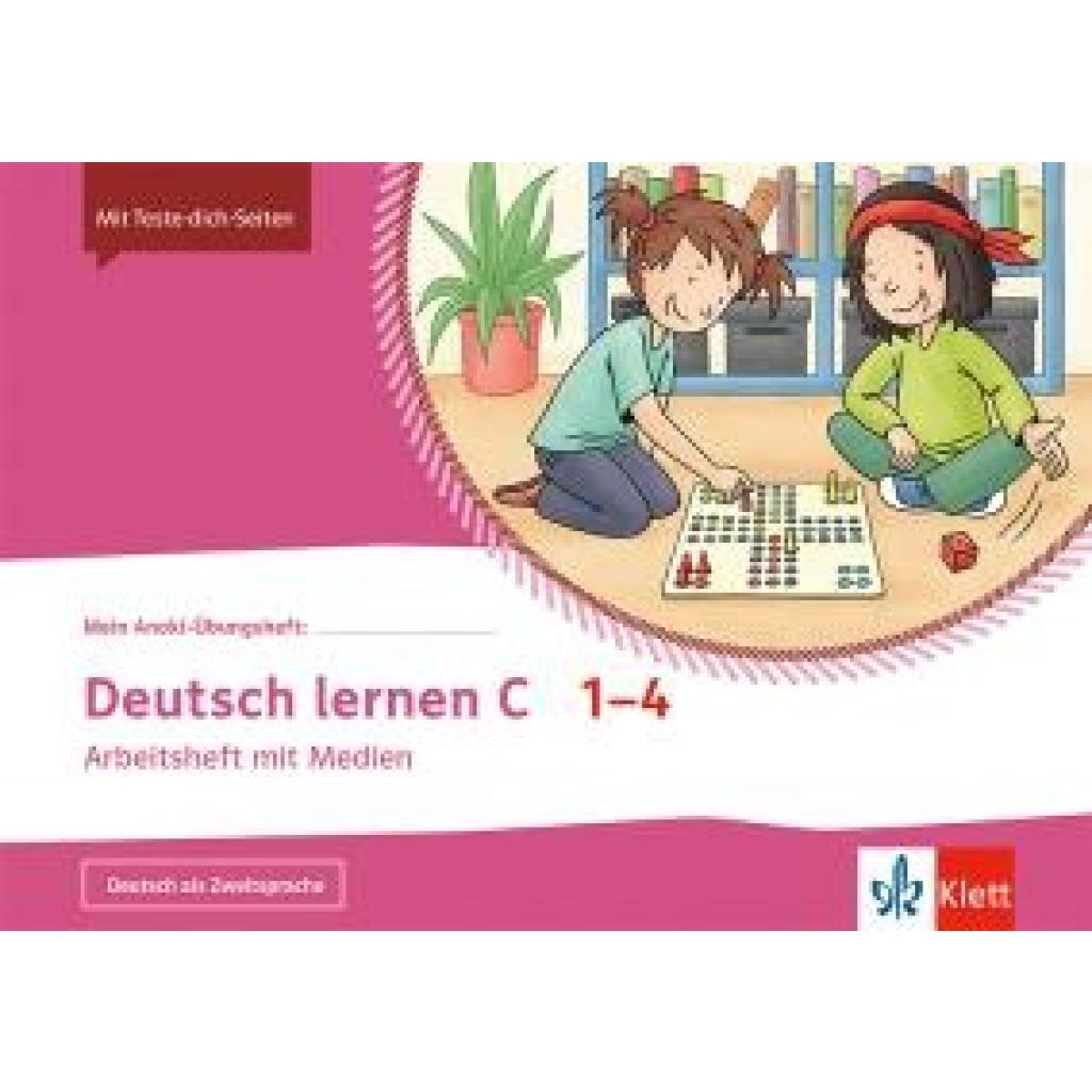 9783121622030 - Mein Anoki-Übungsheft Deutsch lernen C Arbeitsheft mit Medien Klasse 1-4