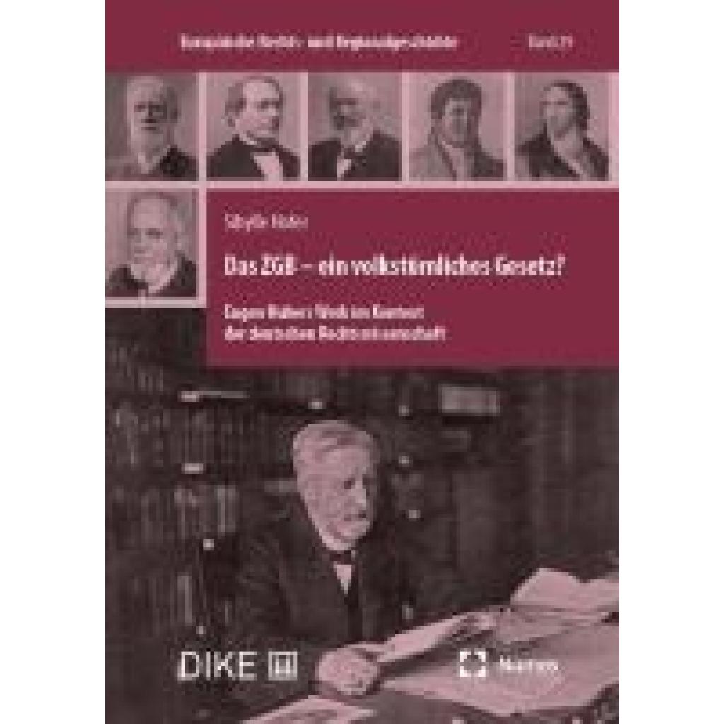 9783756023288 - Hofer Sibylle Das ZGB - ein volkstümliches Gesetz?