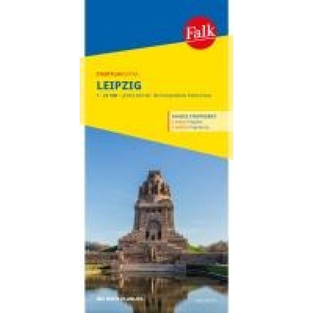 9783827900524 - Falk Stadtplan Extra Leipzig 122500