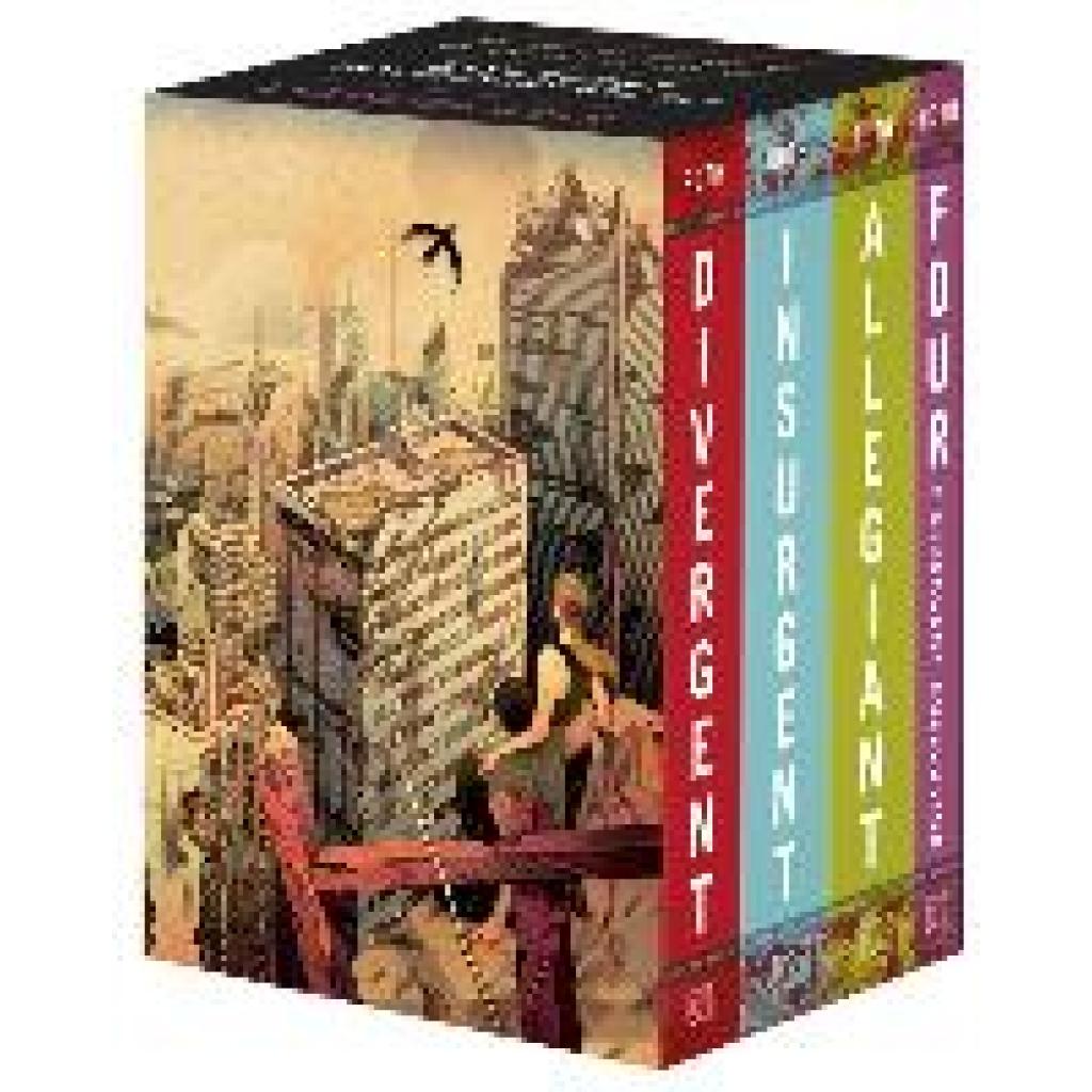9780063162235 - Divergent Anniversary 4-Book Box Set - Veronica Roth Kartoniert (TB)