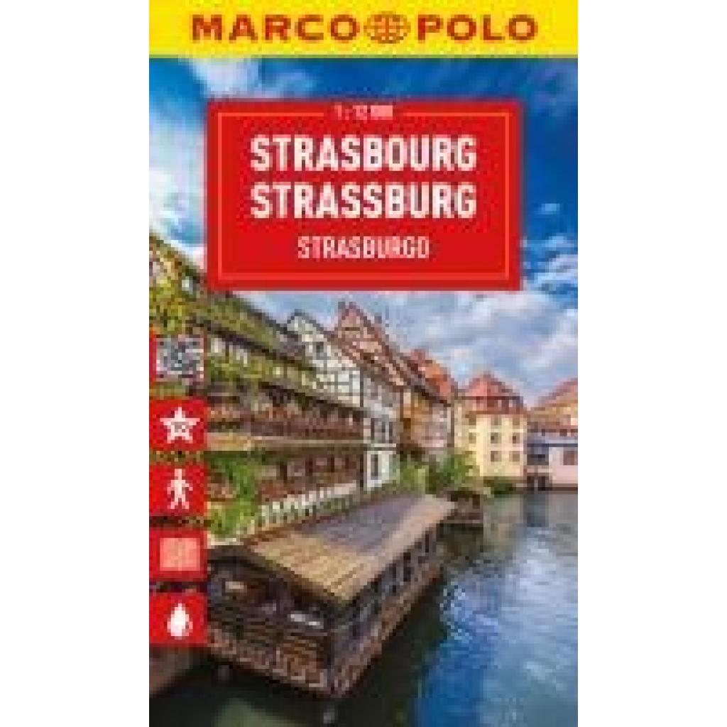 9783575018830 - Marco Polo Verlag MARCO POLO Cityplan Straßburg 112000