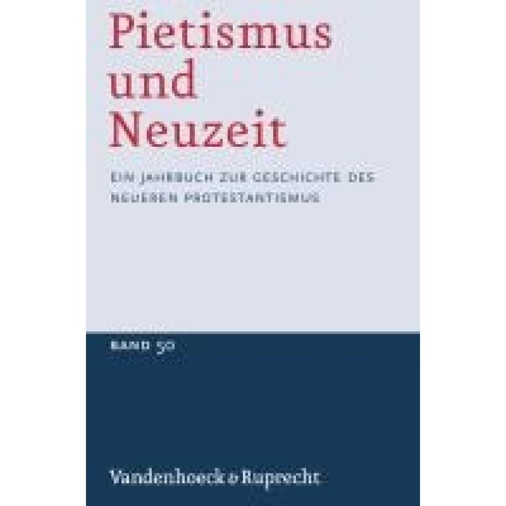 9783525559178 - Pietismus und Neuzeit Band 50 - 2024 9783525559178 - Pietismus und Neuzeit Band 50 - 2024