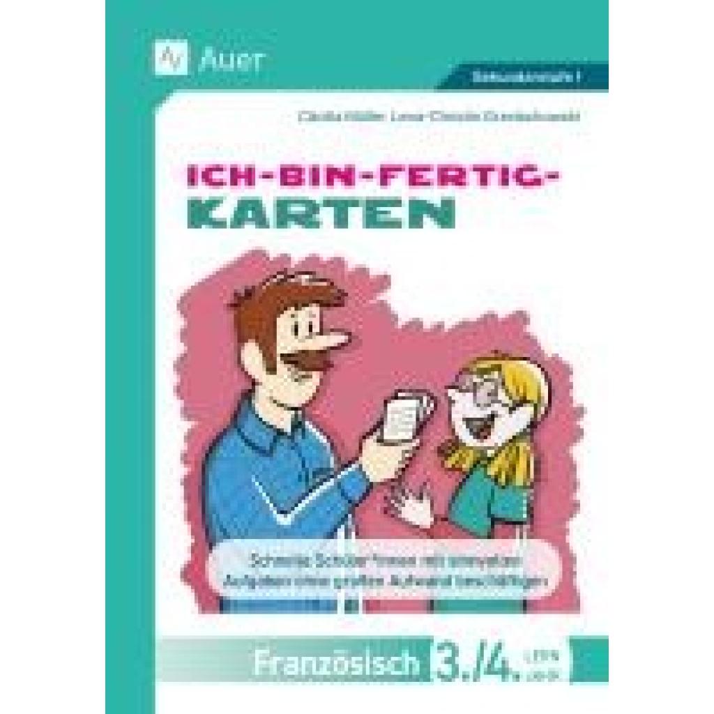 9783403089063 - Müller Cäcilia Ich-bin-fertig-Karten Französisch Lernjahr 3-4