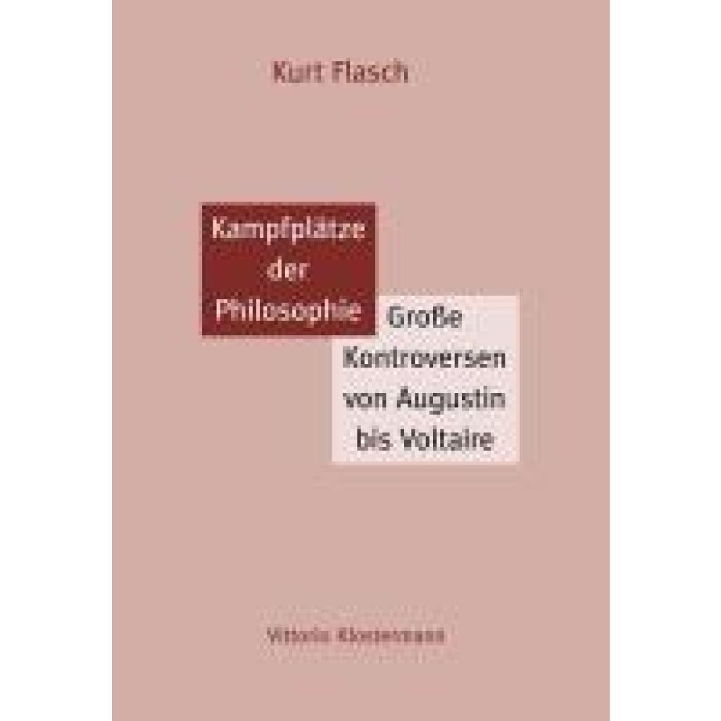 9783465040552 - Kampfplätze der Philosophie - Kurt Flasch Kartoniert (TB)