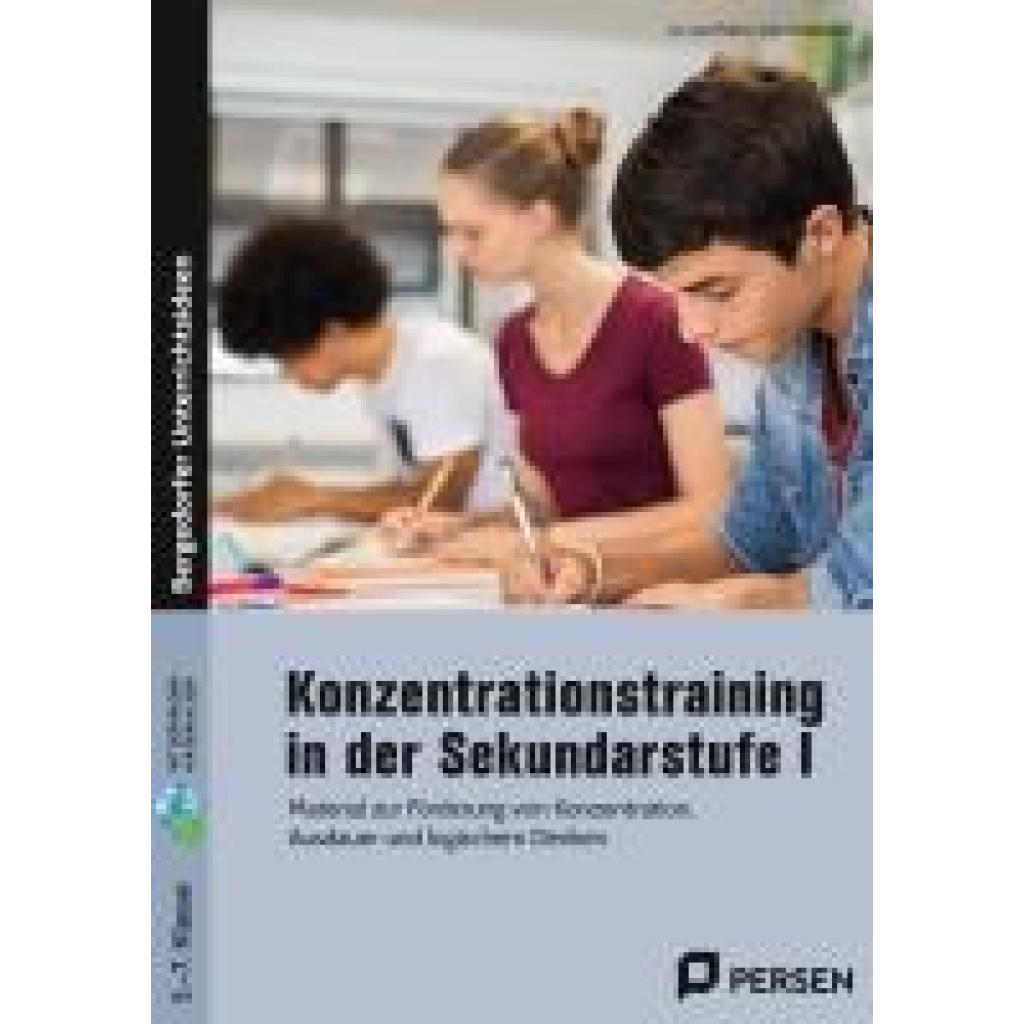 9783403209720 - Konzentrationstraining in der Sekundarstufe I - Liv van Halen Julia Rosendahl Geheftet