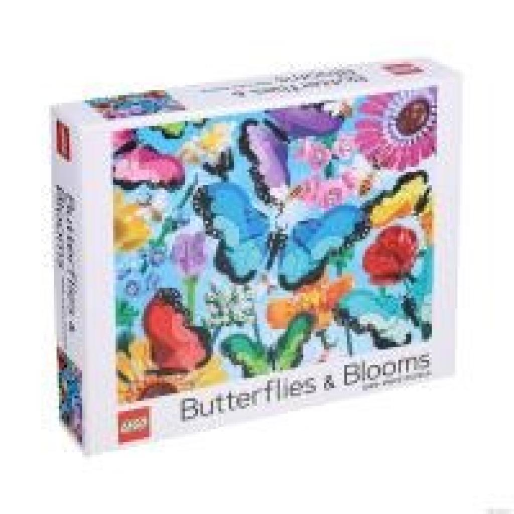 9781797233437 - LEGO Butterflies & Blooms 1000-Piece Puzzle 9781797233437 - LEGO Butterflies & Blooms 1000-Piece Puzzle