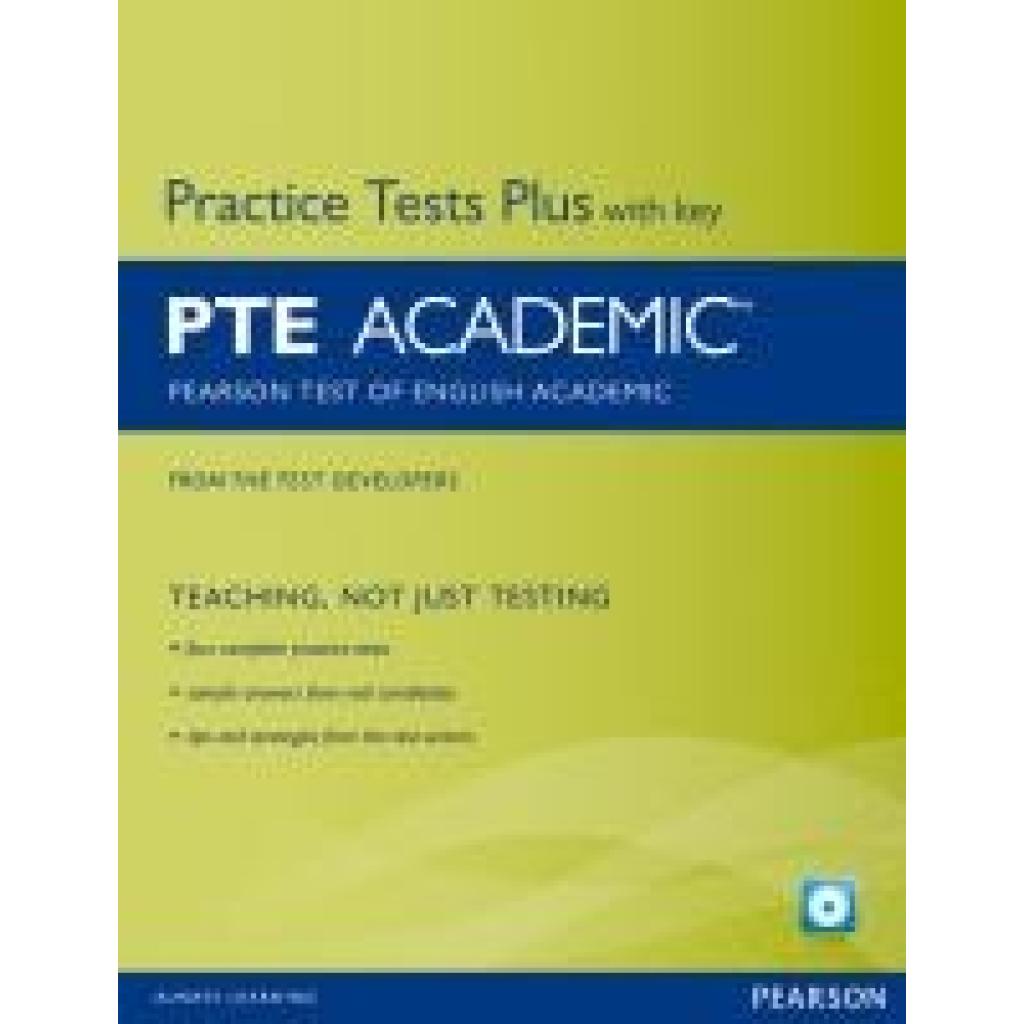 9781447937944 - Pearson Test of English Academic Practice Tests Plus and CD-ROM with Key Pack - Kate Chandler Lisa da Silva Simon Cotterill Felicity ODell Mary Jane Hogan Gebunden 9781447937944 - Pearson Test of English Academic Practice Tests Plus and CD-ROM with Key Pack - Kate Chandler Lisa da Silva Simon Cotterill Felicity ODell Mary Jane Hogan Gebunden