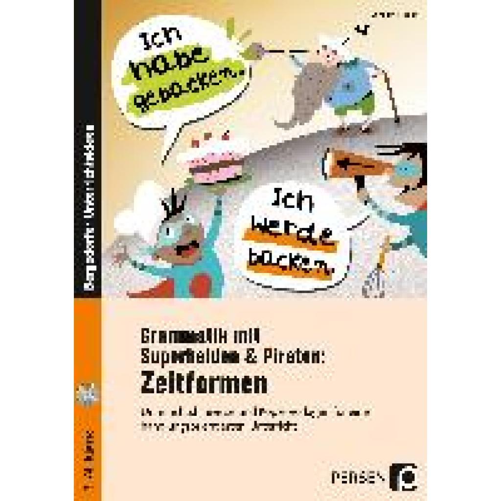 9783403203384 - Grammatik mit Superhelden & Piraten Zeitformen m 1 CD-ROM - Vanessa Kurfiss Kartoniert (TB)