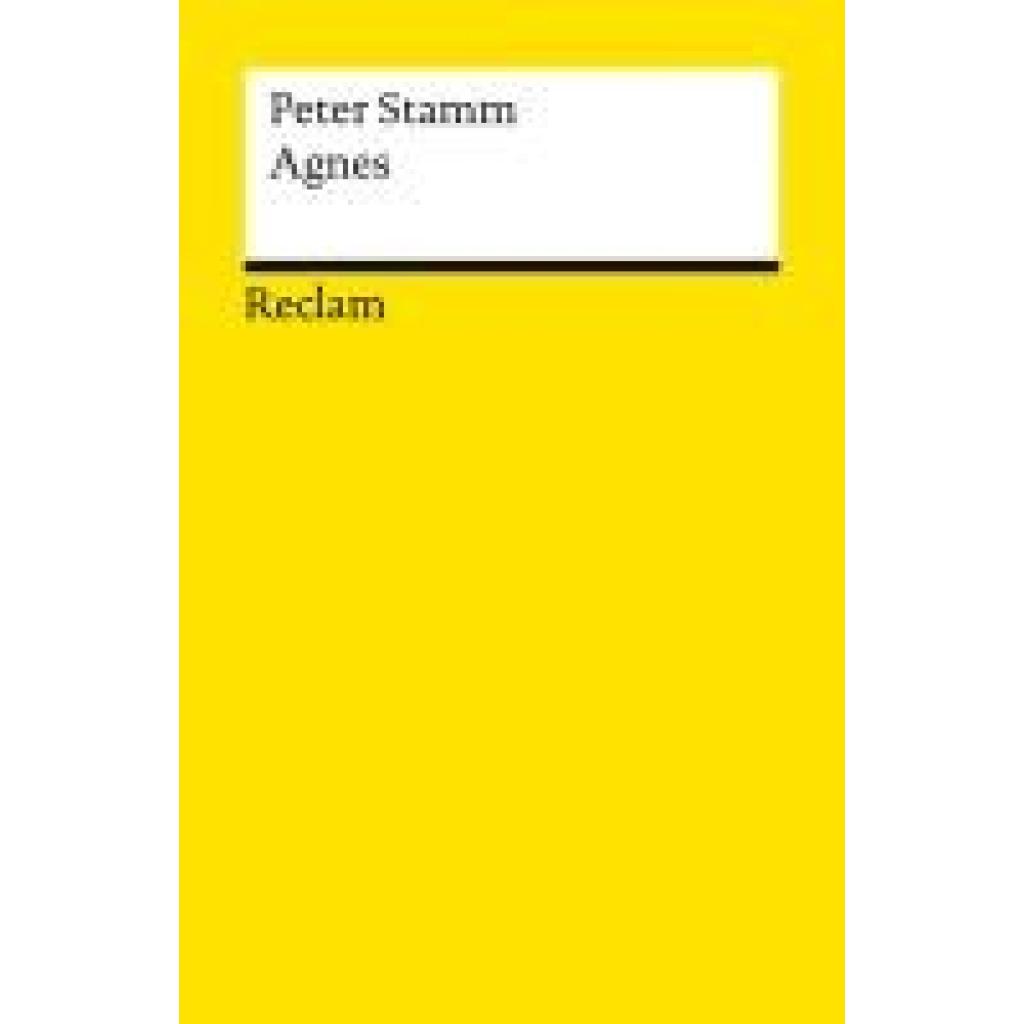 9783150145616 - Stamm Peter Agnes Roman 9783150145616 - Stamm Peter Agnes Roman
