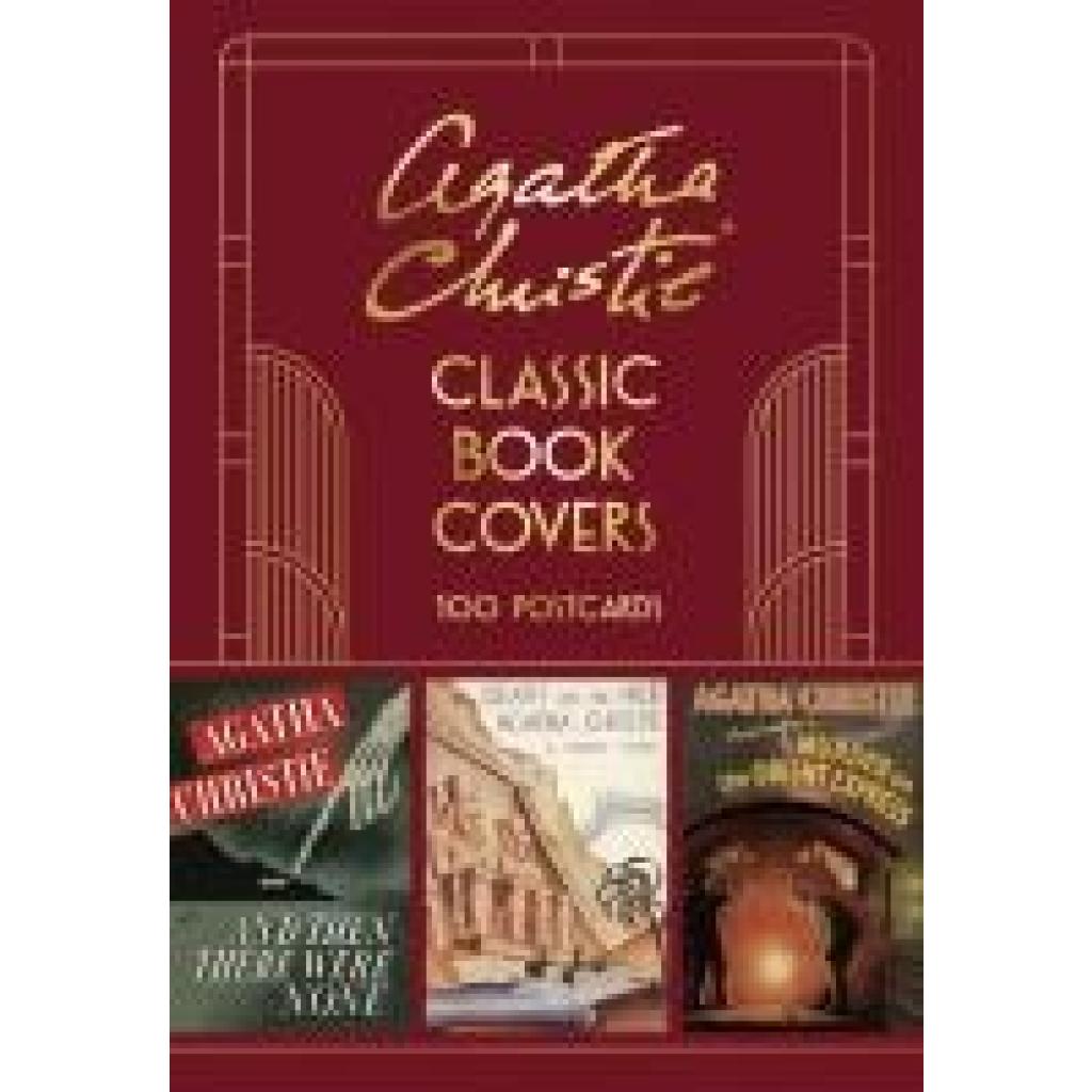 9781797226248 - Agatha Christie Classic Book Covers 100 Postcards
