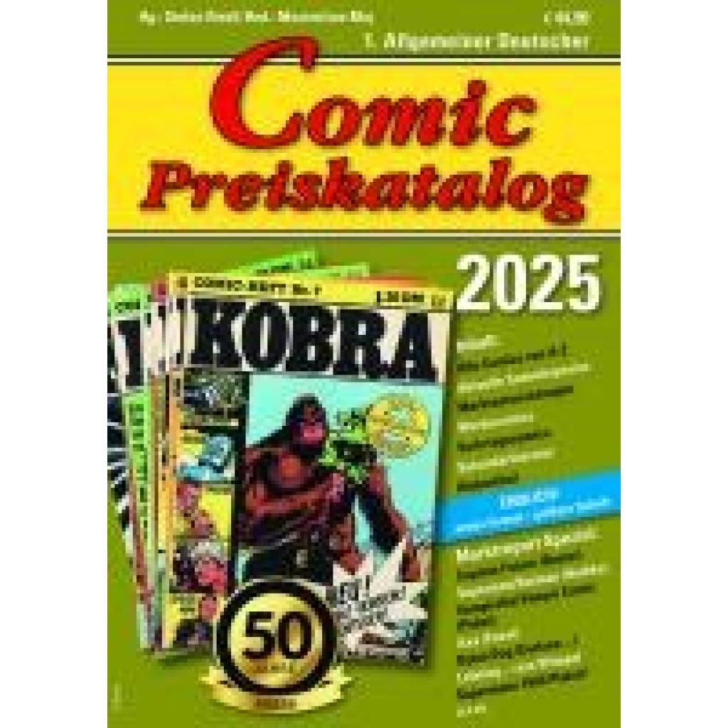 9783947800483 - Riedl Stefan Comic Preiskatalog 2025 SC