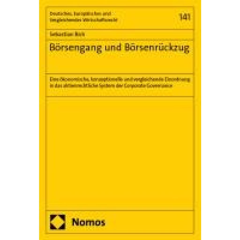 9783756012534 - Bich Sebastian Börsengang und Börsenrückzug 9783756012534 - Bich Sebastian Börsengang und Börsenrückzug