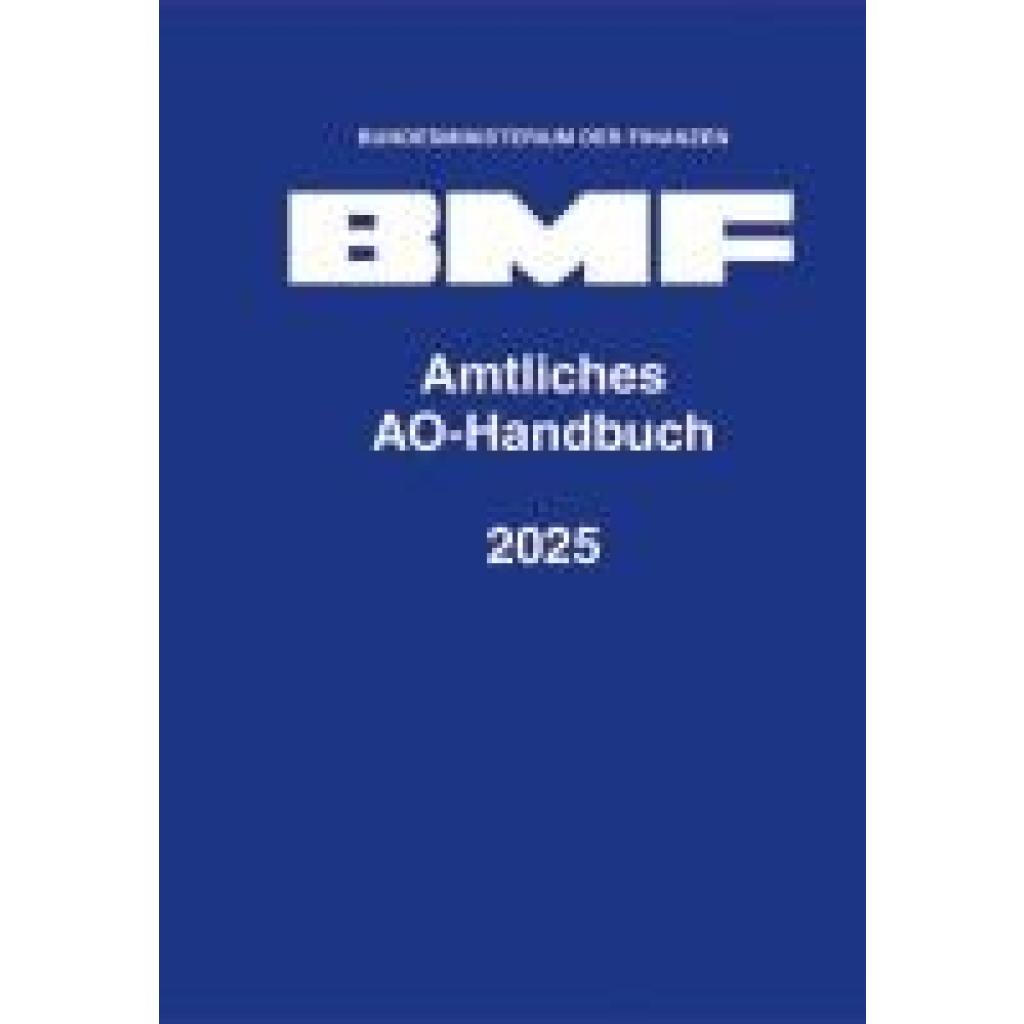 9783503239931 - Amtliches AO-Handbuch 2025