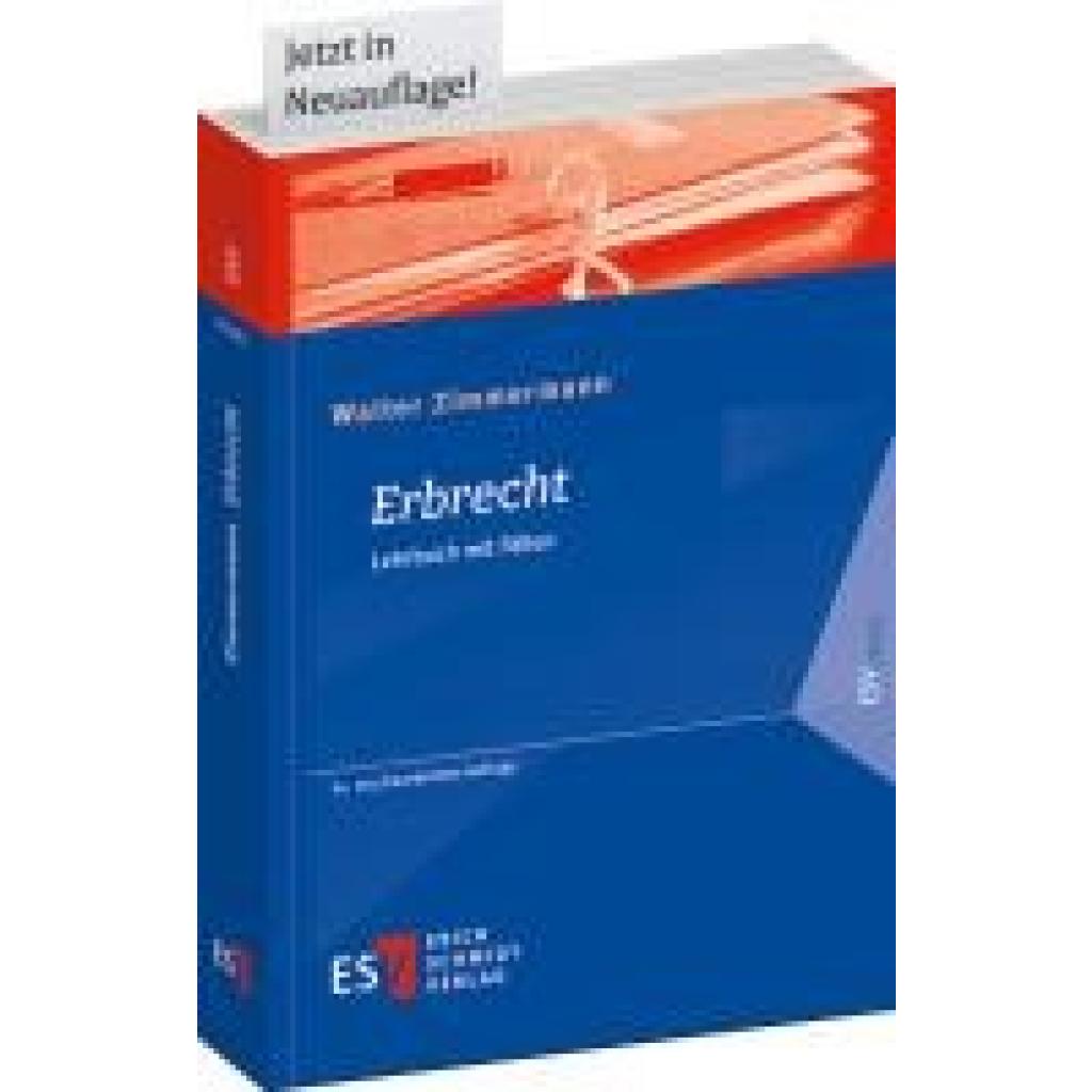 9783503239733 - Zimmermann Walter Erbrecht